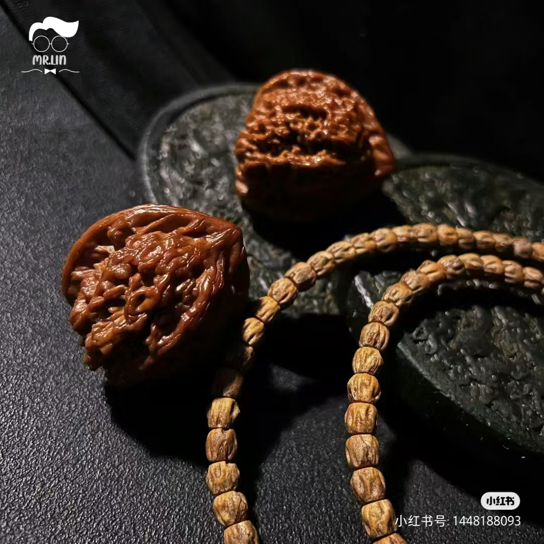 文玩核桃 三角蛙 三角疆 文玩