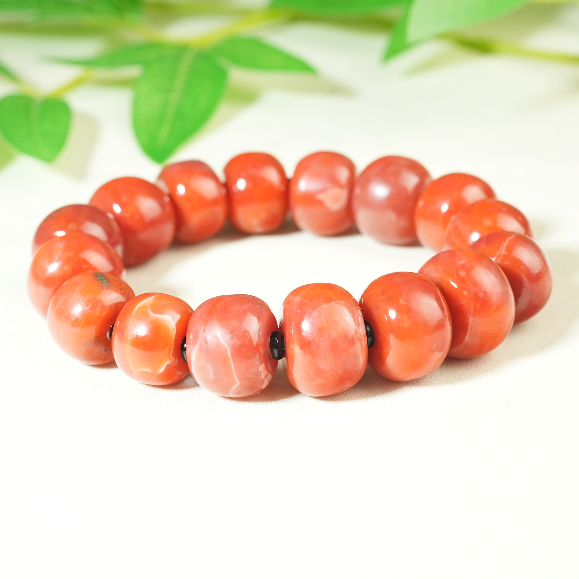 十九世纪南红手串【古珠精选】AABS250212005