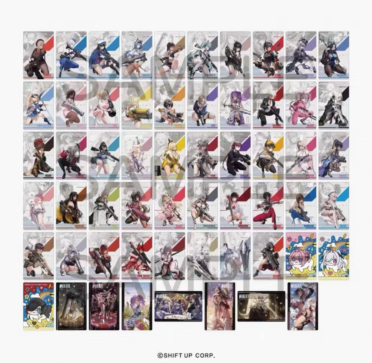 Algernon nikke胜利女神 nikke 金属收藏卡盲盒