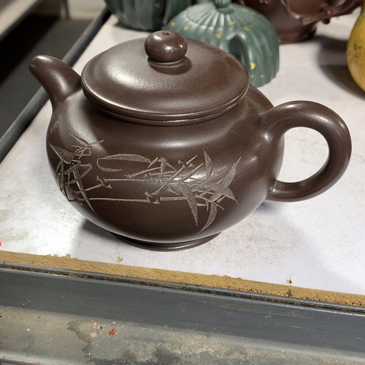 紫砂茶壶原矿手工12