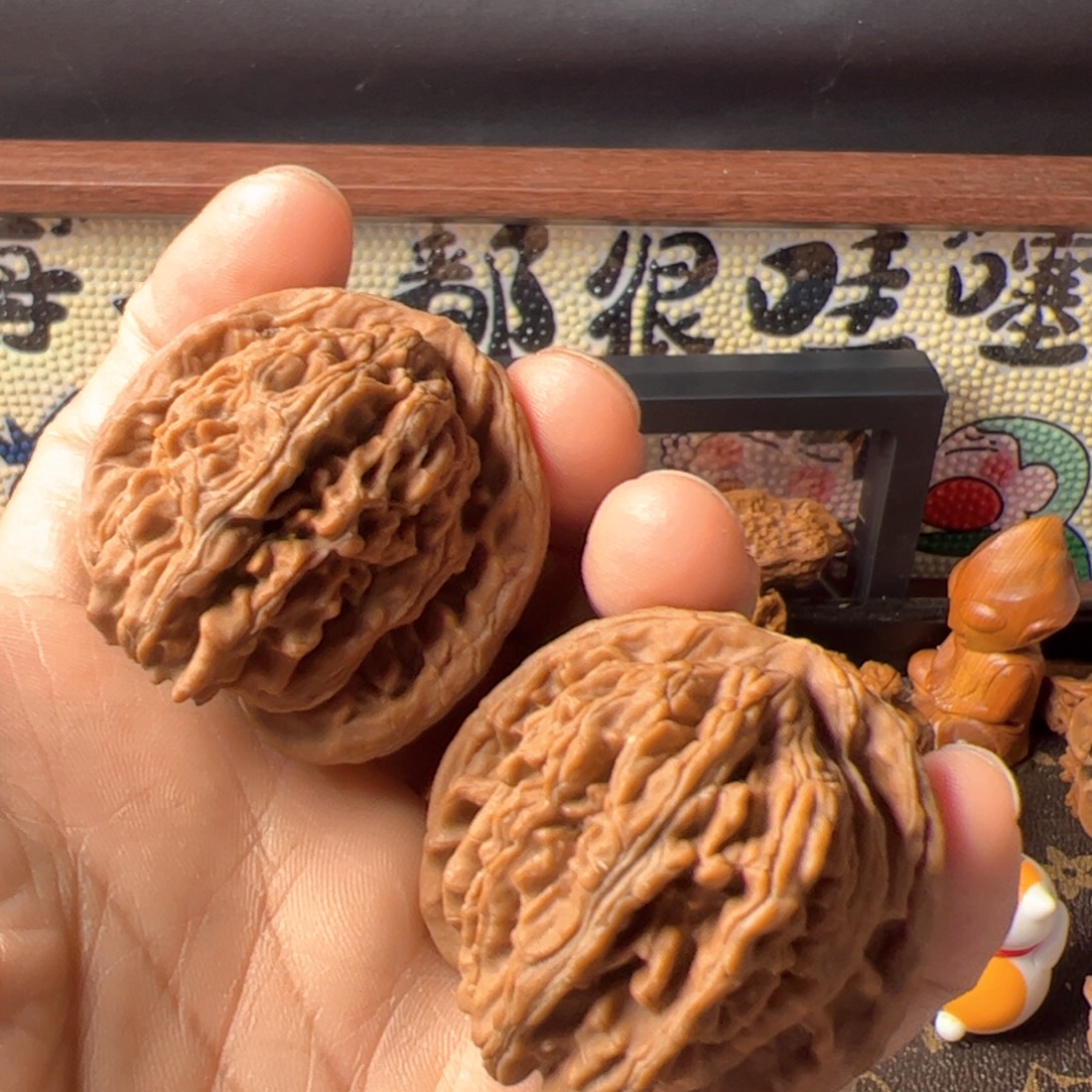 吊坠文玩核桃涞水楼四座43尺