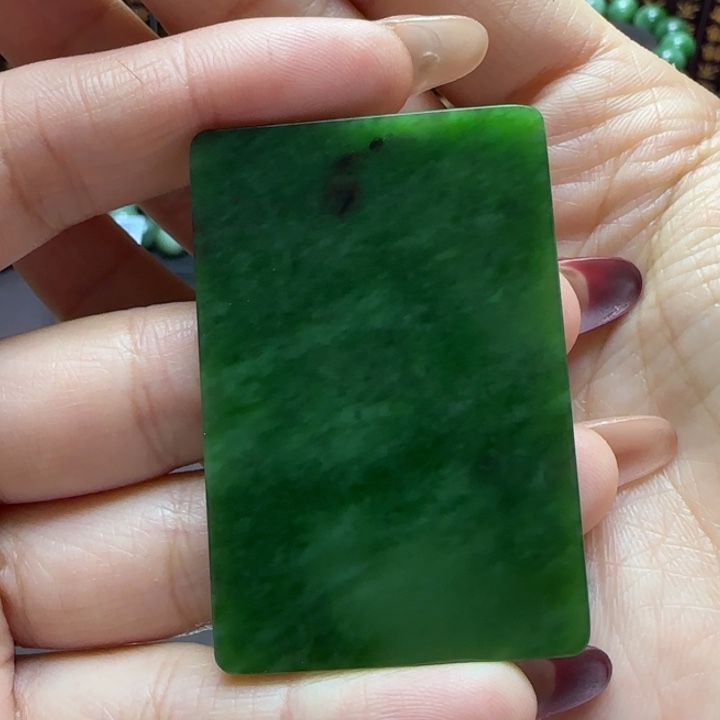 和田玉（碧玉）吊坠未镶嵌