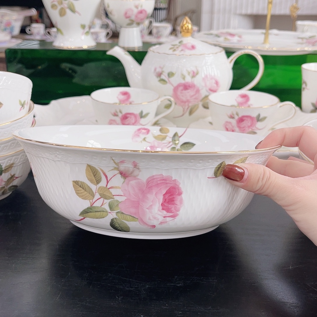 骨瓷9寸大汤碗///：：