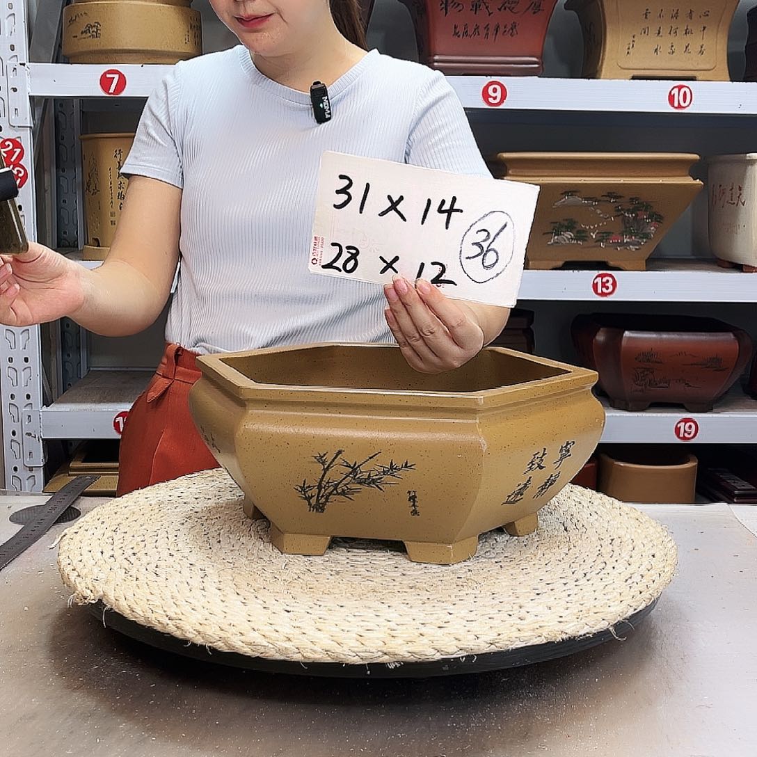 花盆紫砂紫砂花盆