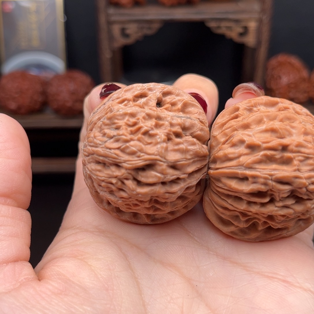 桃核把件磨盘全品不议价