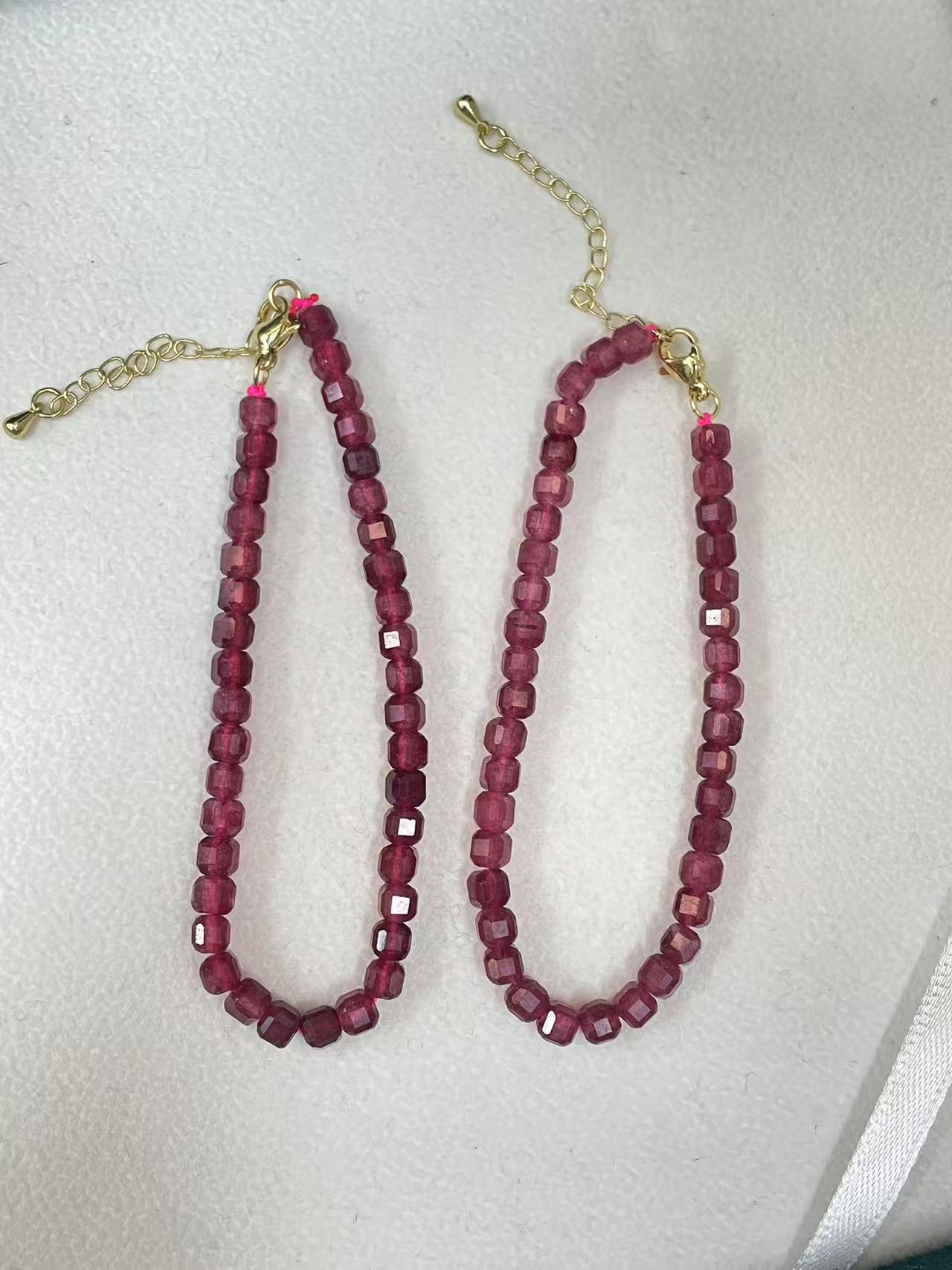 红宝方糖手链4m+（多样性一件发货）