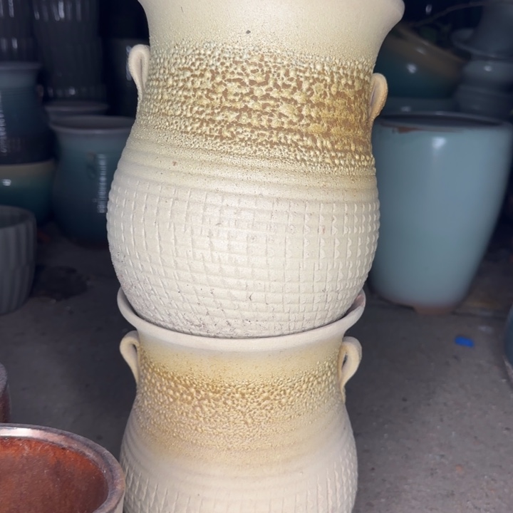 瑕疵花盆处理口17高23