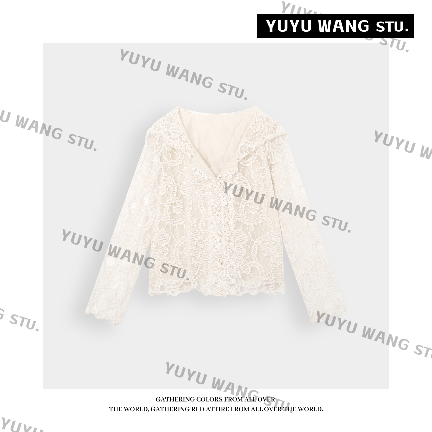 YUYU WANG 【绣玉】上衣 RBZ2SC450