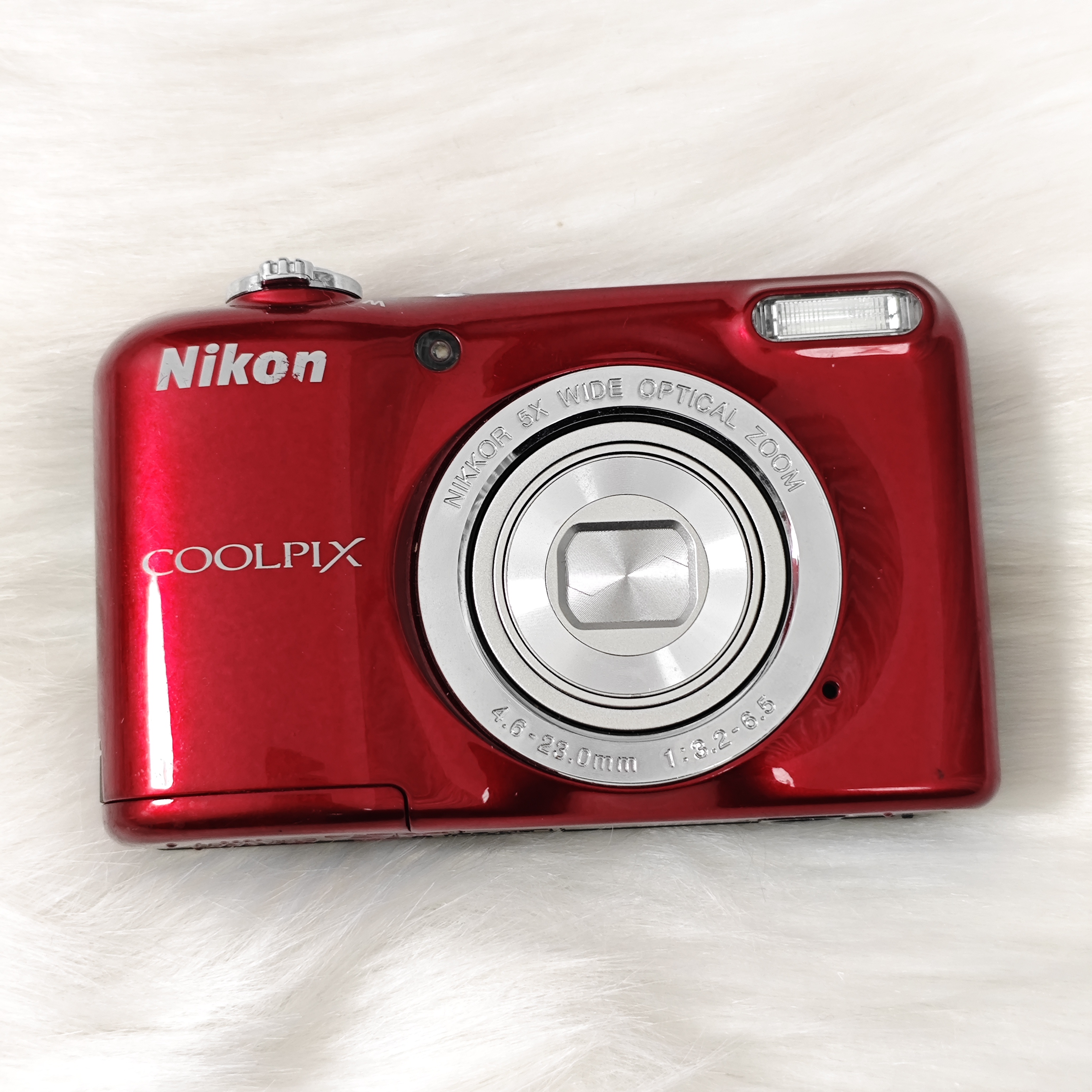 9新 Nikon/尼康 l27 红色 出片清晰冷白皮 配件齐全