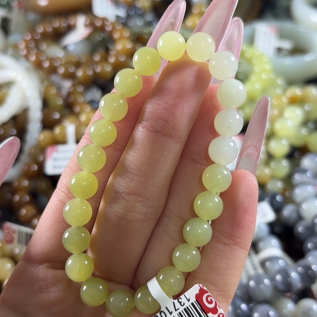 和田玉未镶嵌手链287