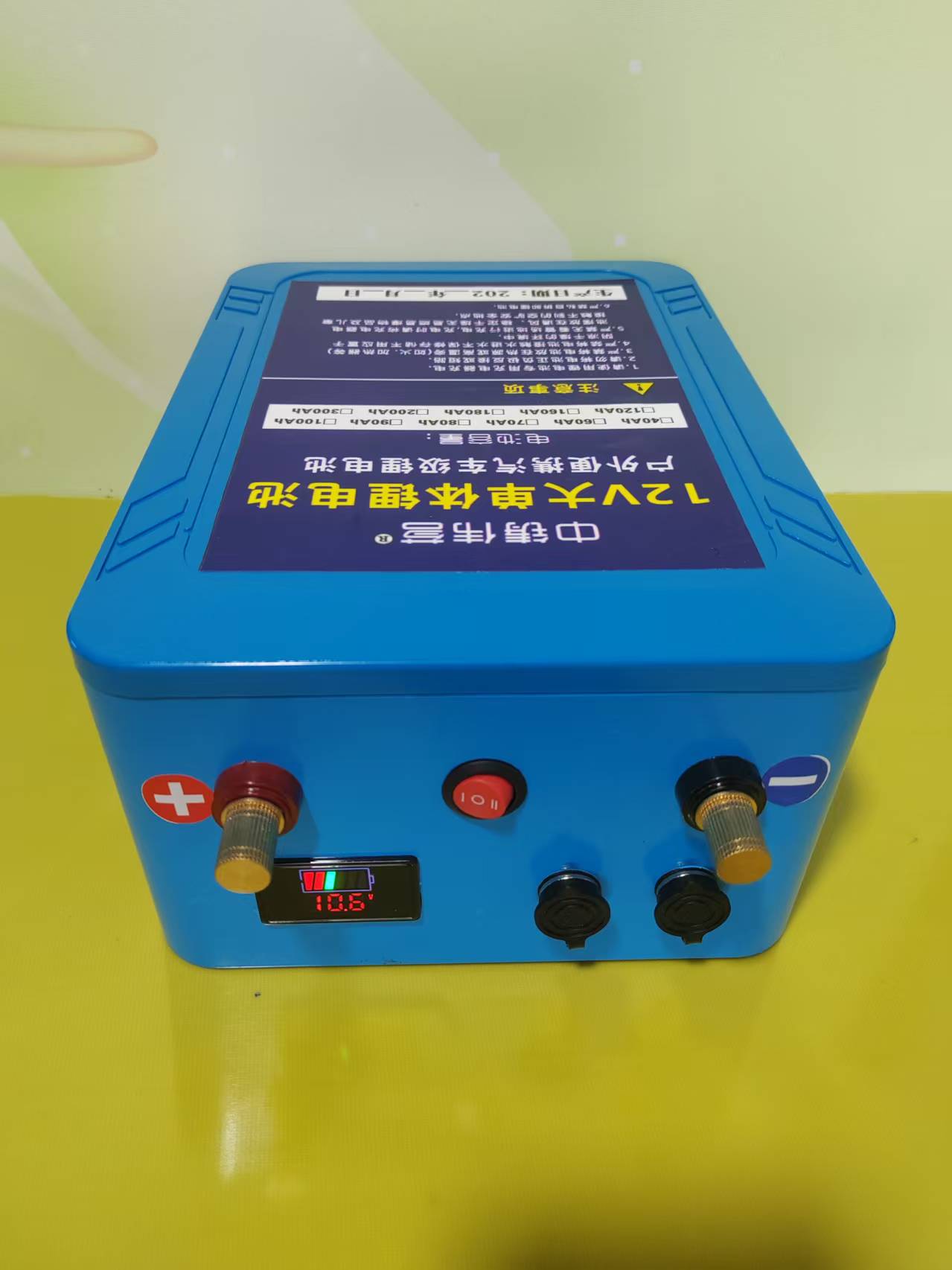 12v180安锂电池足容宁德时代动力大单体铝壳锂电瓶