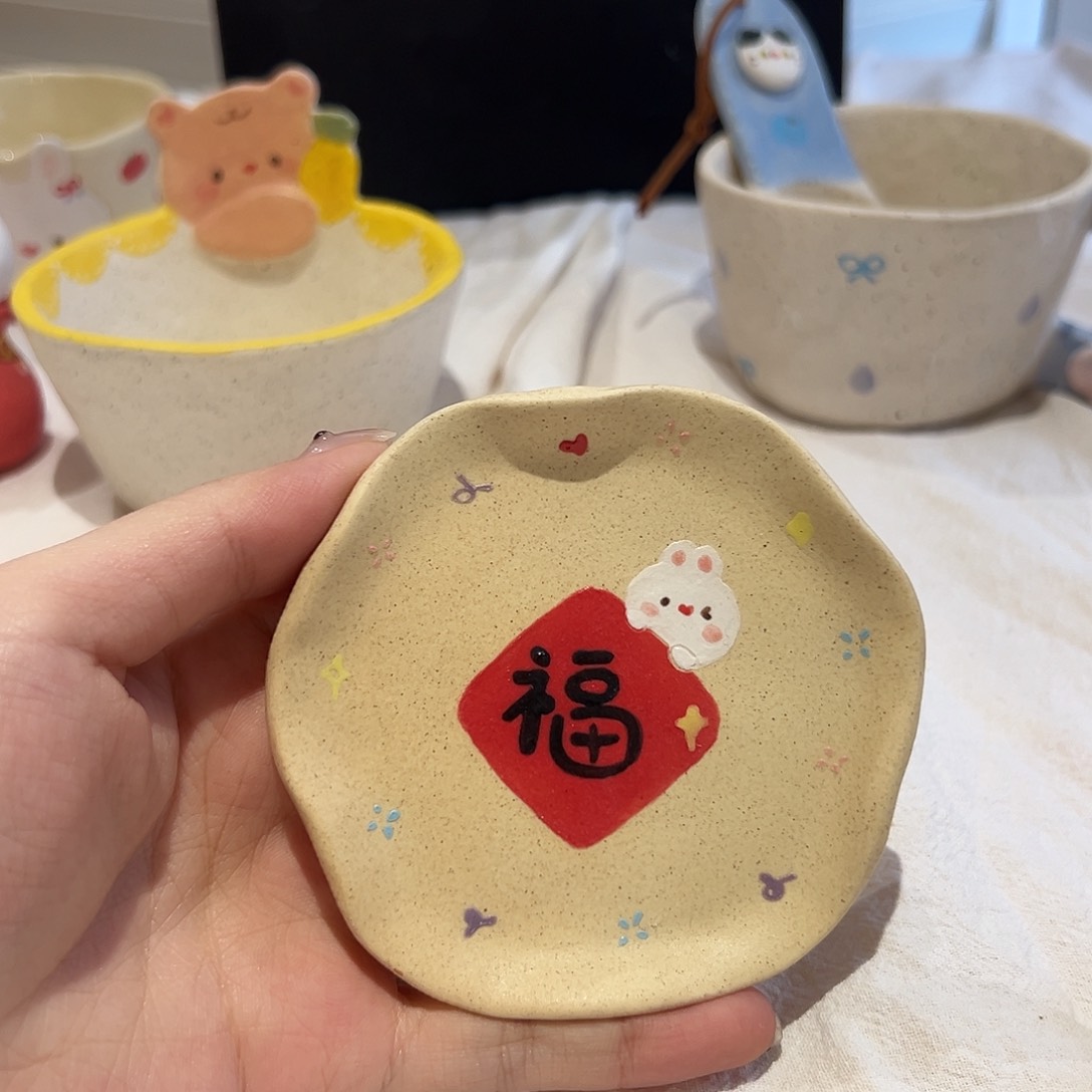 陶瓷料碟手作陶瓷
