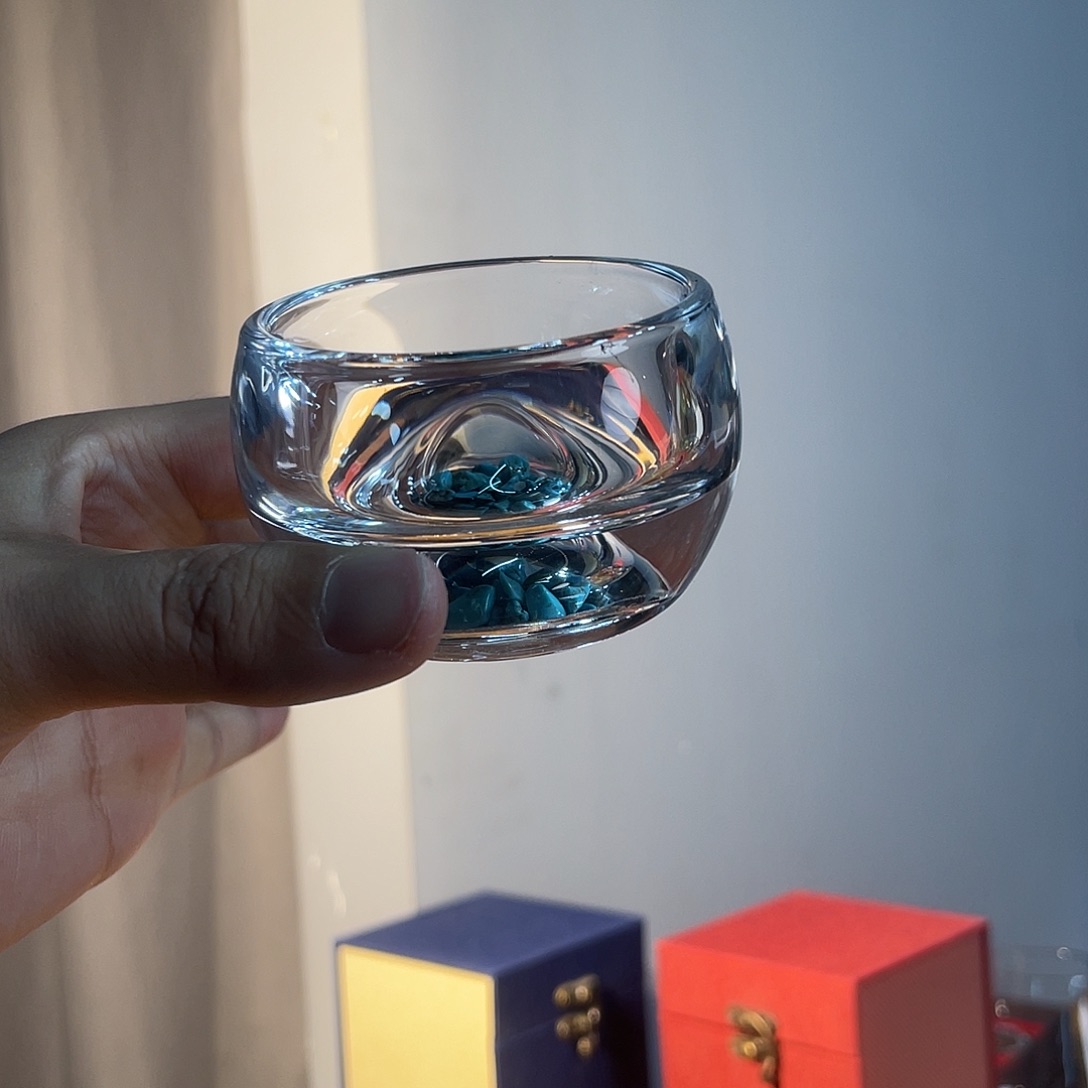 水晶玻璃无手柄款