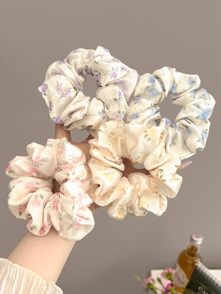 西西头花发夹温柔法式温婉风韩系假日风