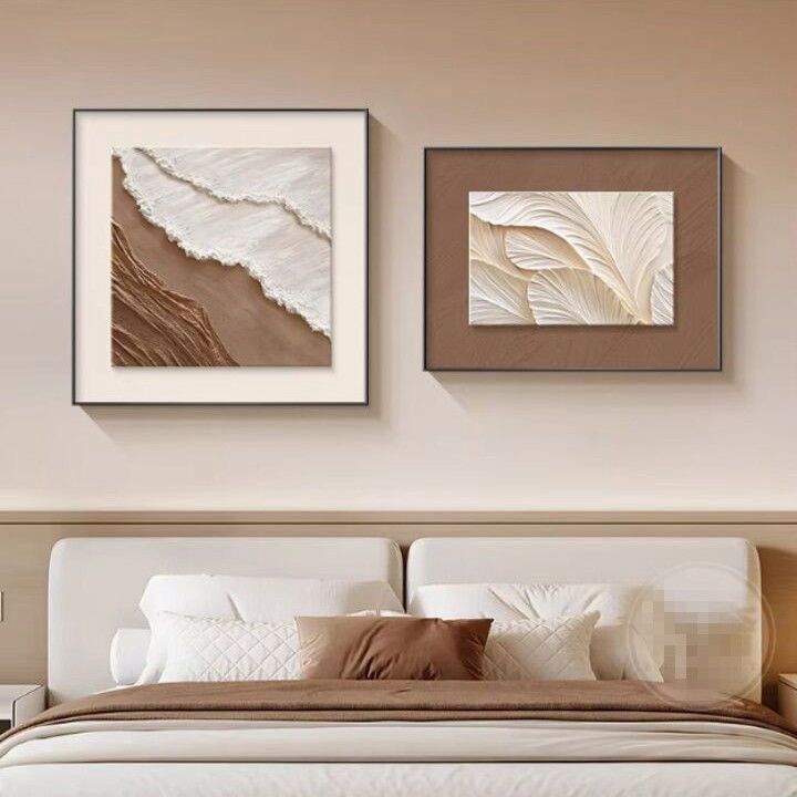 简约主卧房间壁画轻奢大气墙面挂画