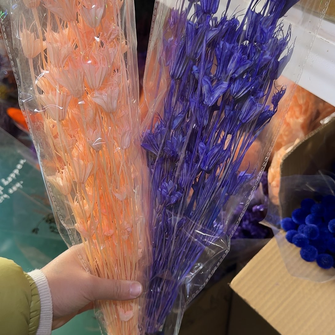 K71号八角花2束1粉1紫