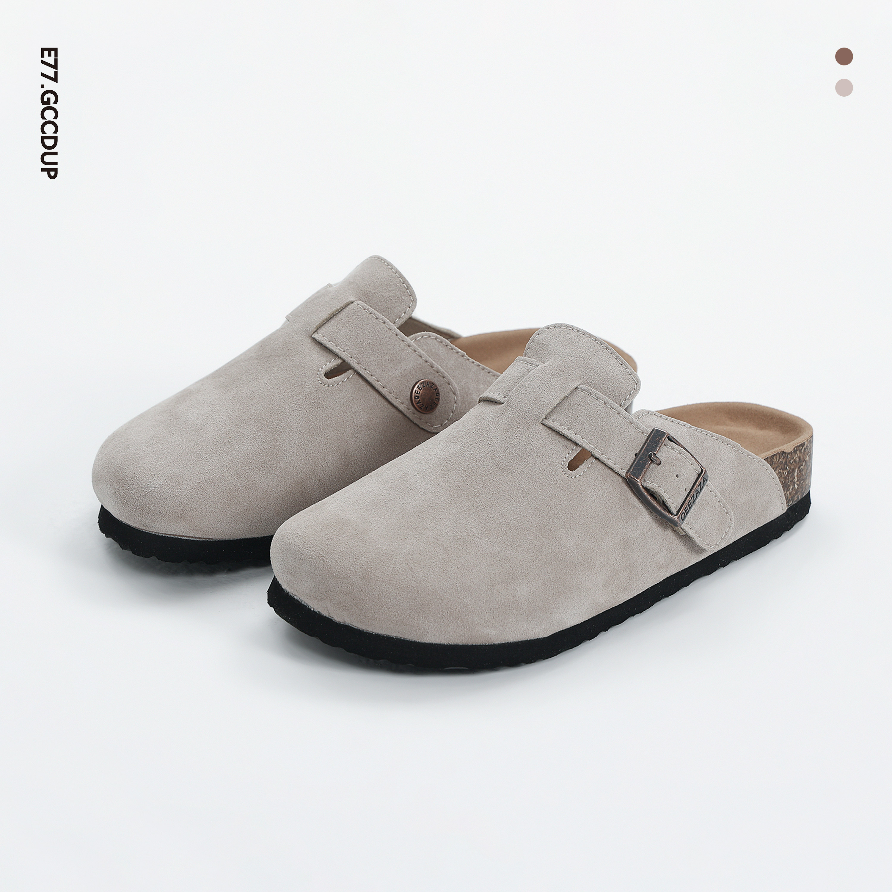 GCCDUPE77轻便百搭一脚蹬男女同款潮百搭时尚休闲勃肯鞋3215