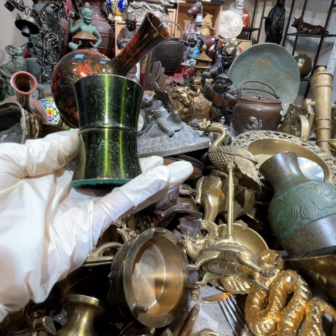 大阪回流铜器摆件90