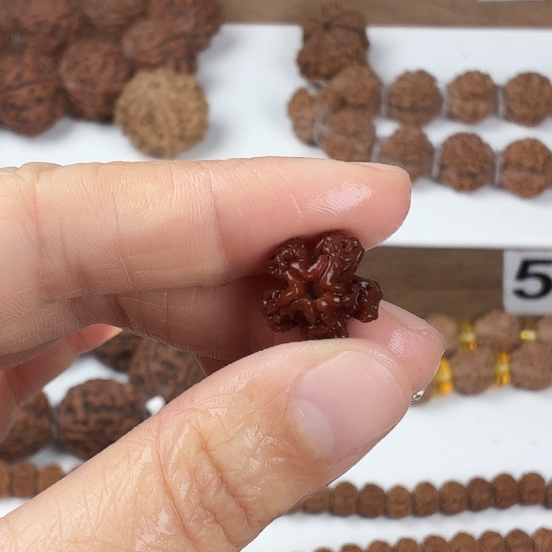 金刚菩提手串原生态精品5瓣花千骨