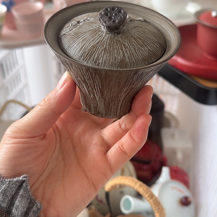 微瑕陶瓷茶具茶杯茶壶