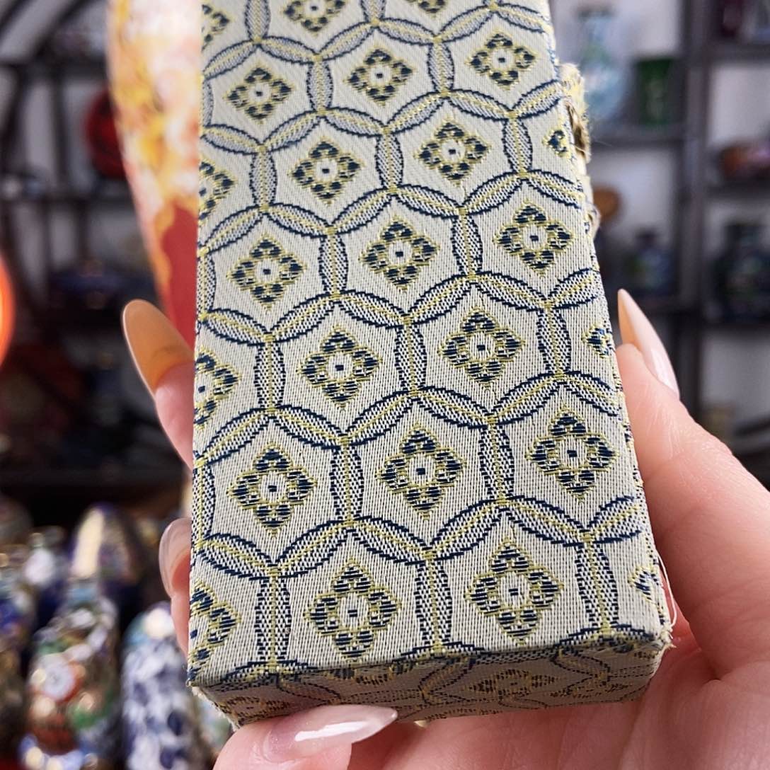 张***龖铜景泰蓝脸谱笔一支