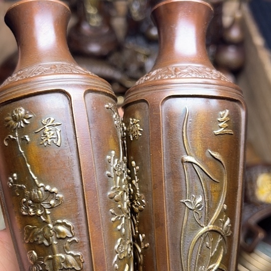 铜制文玩把玩物件