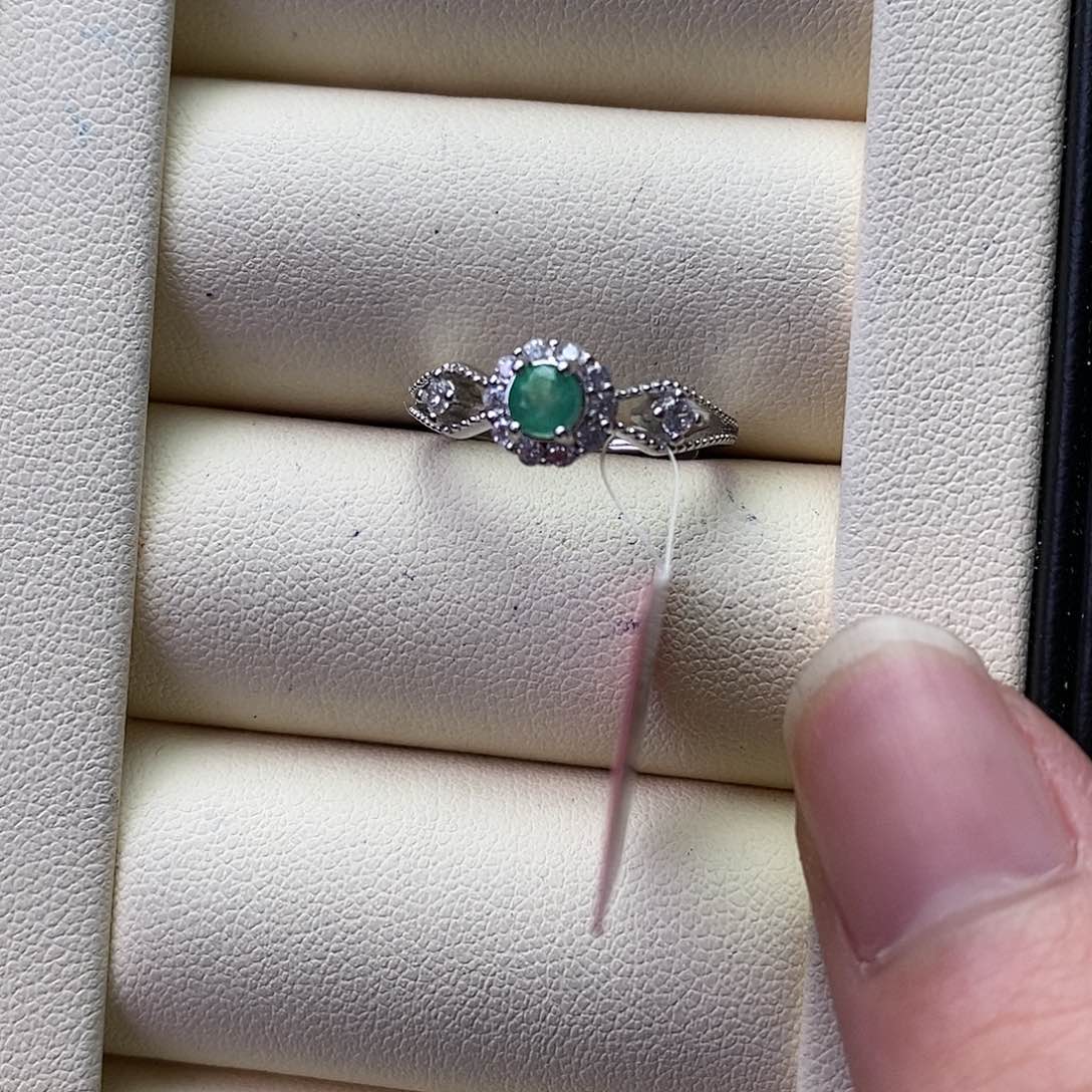 海水珍珠戒指银S925镶嵌