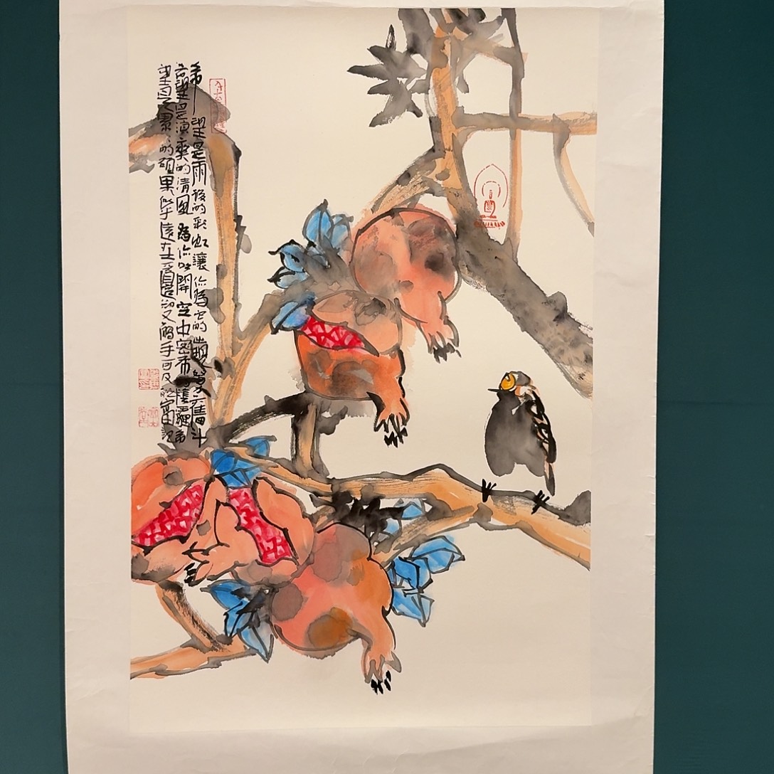 国画邹老师的作品