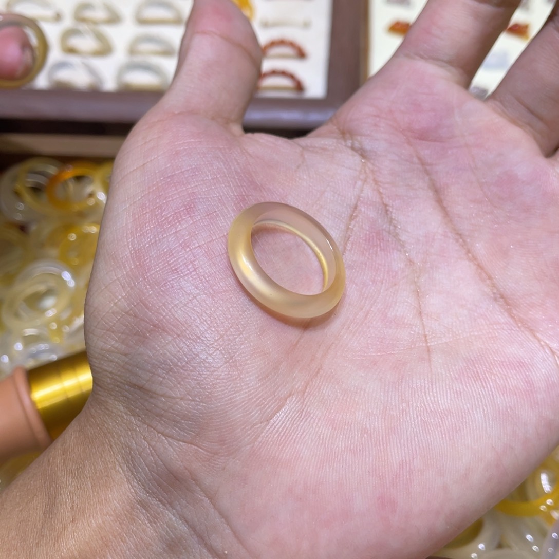 玛瑙/玉髓合金戒指67号港17