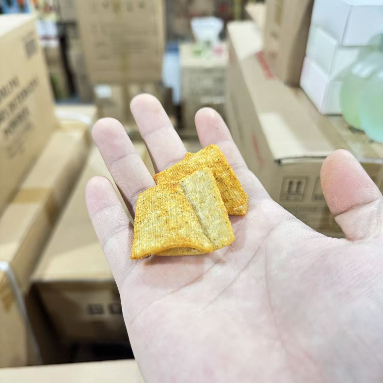 好吃的！花椒锅巴