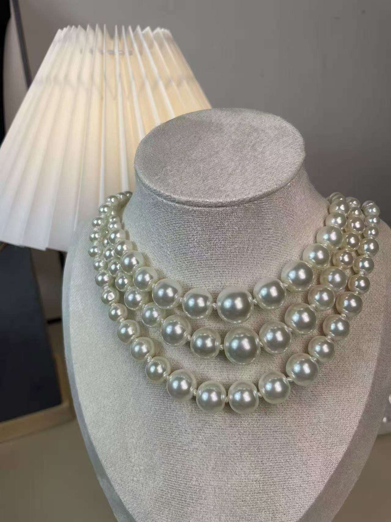 钛钢锆石项链 铜合金合成锆石时尚项链