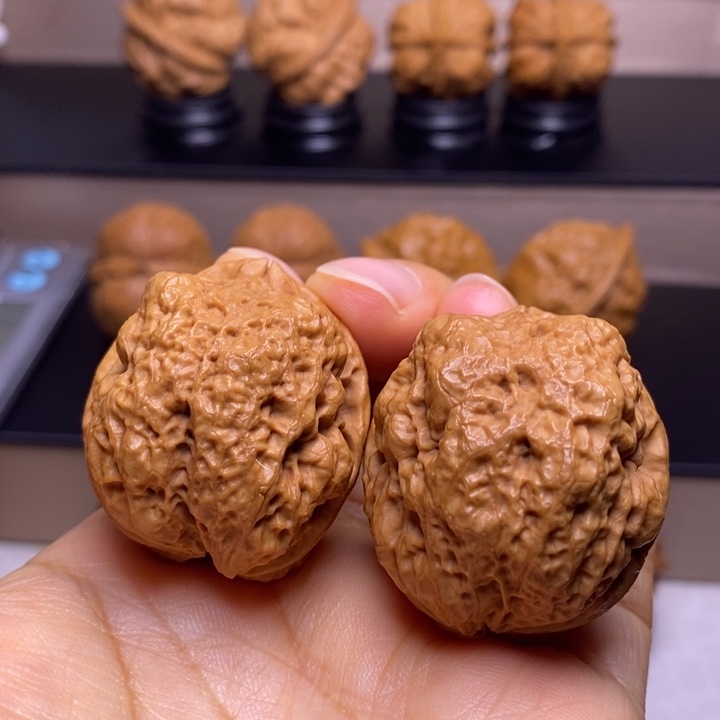 把件文玩核桃金蟾蛹60