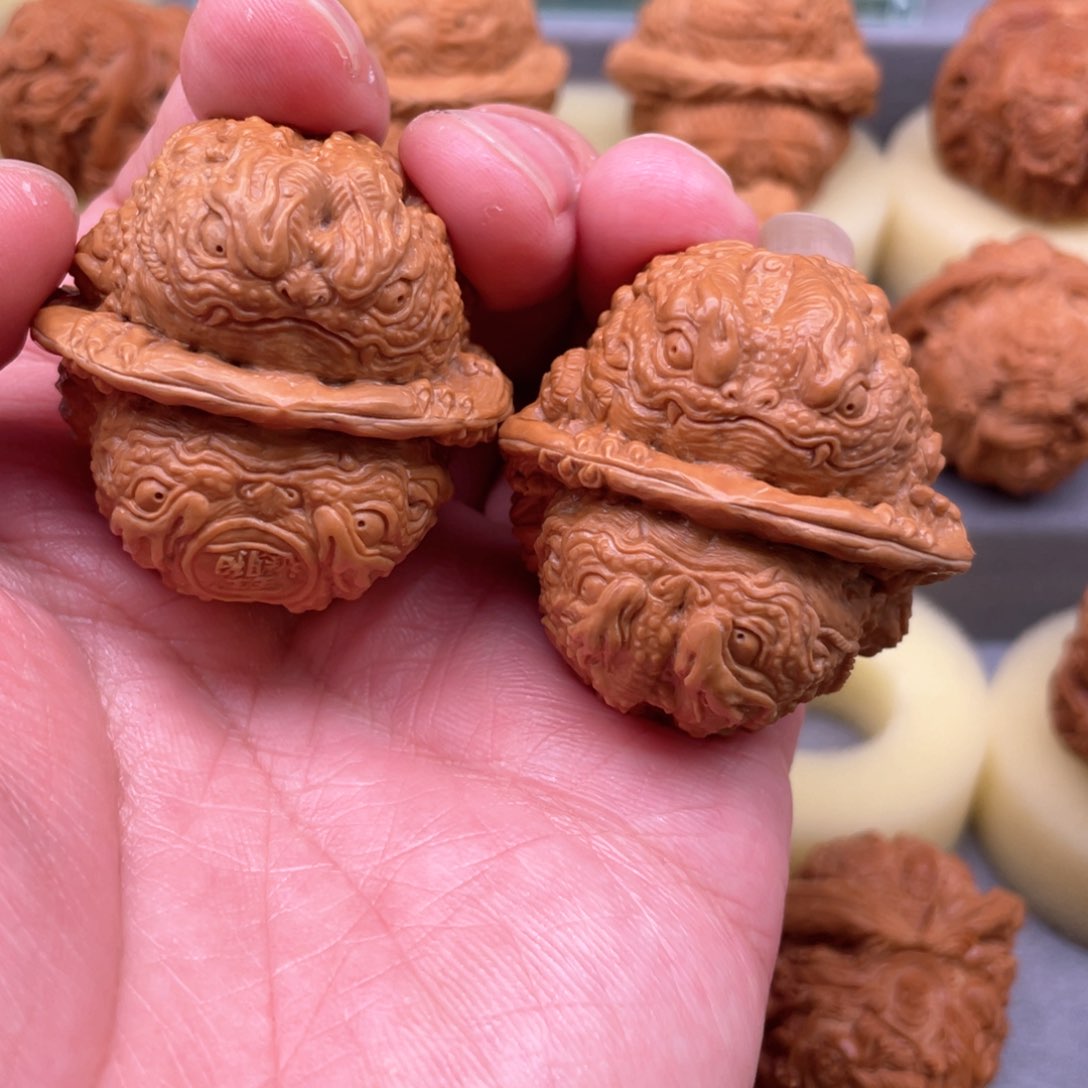 核桃手串/手链?龙蝉蛤蟆头