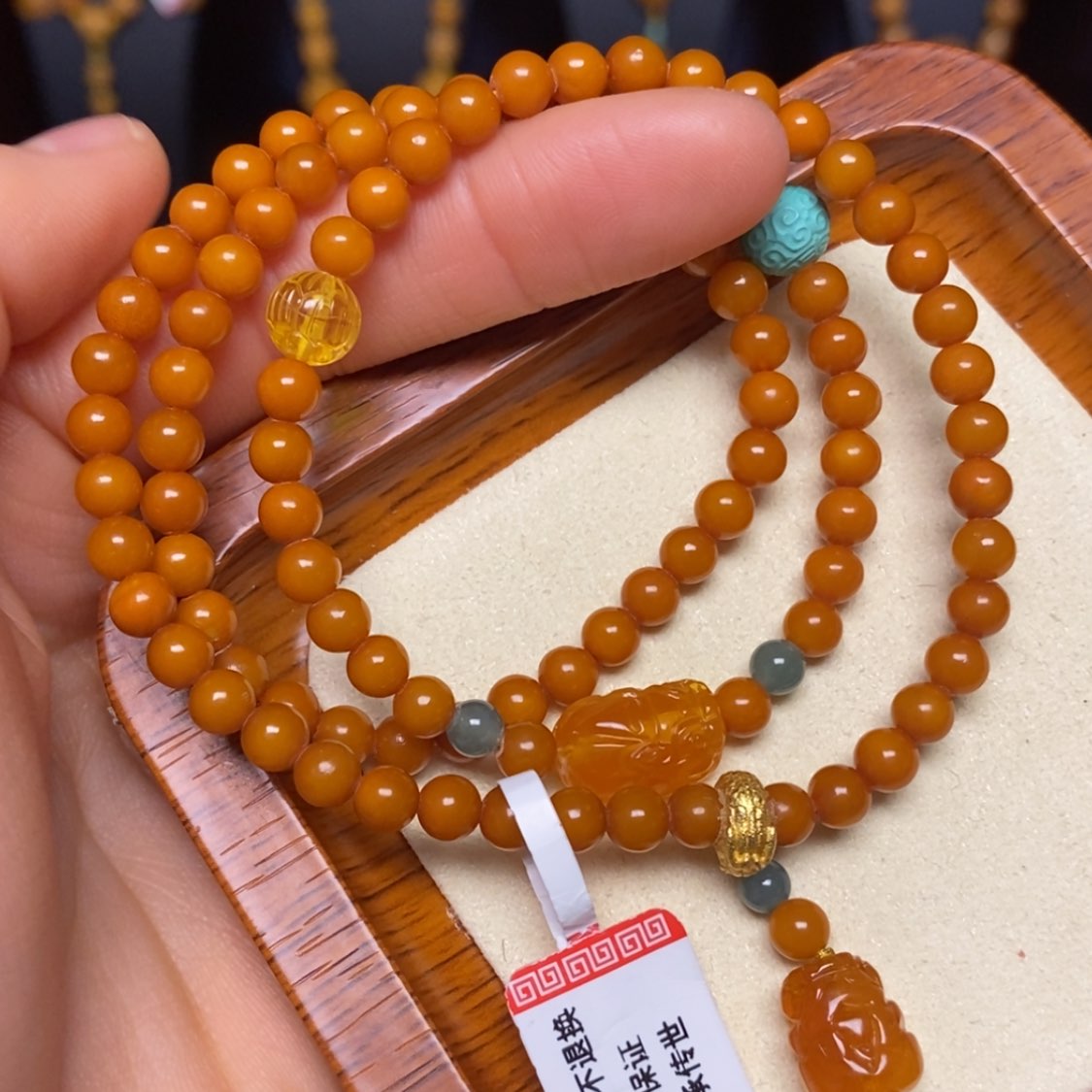 【闪购商品】蜜蜡手链未镶嵌手串