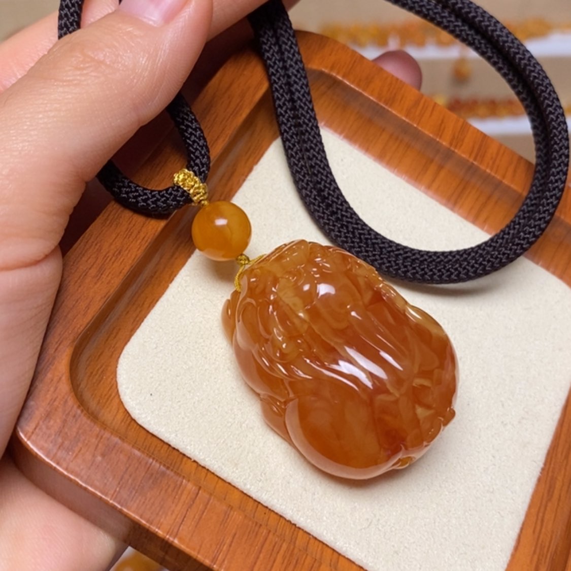 【闪购商品】未镶嵌颈饰蜜蜡项链