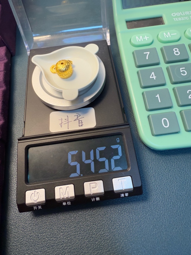足金999唐草纹老型11唐草隔片卡七秀