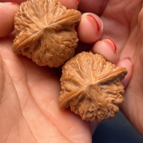 文玩核桃把件37磨盘