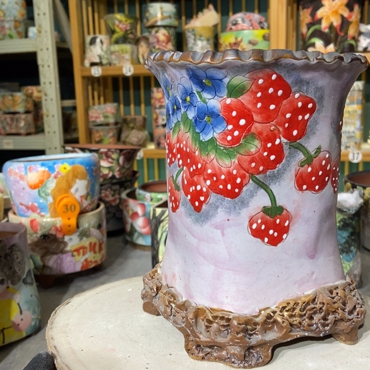 红陶景德镇艺术手绘作品