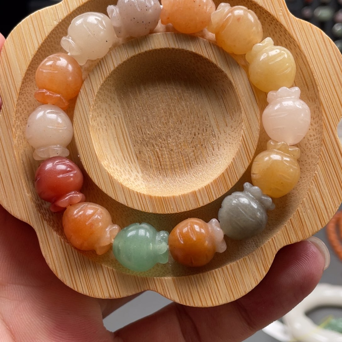 石英质玉手串未镶嵌