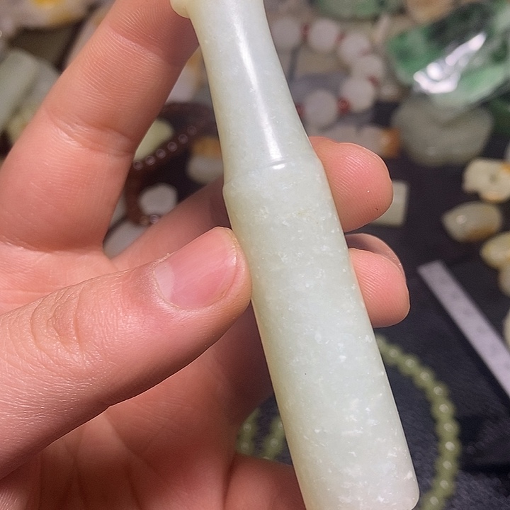 用***9和田玉未镶嵌颈饰