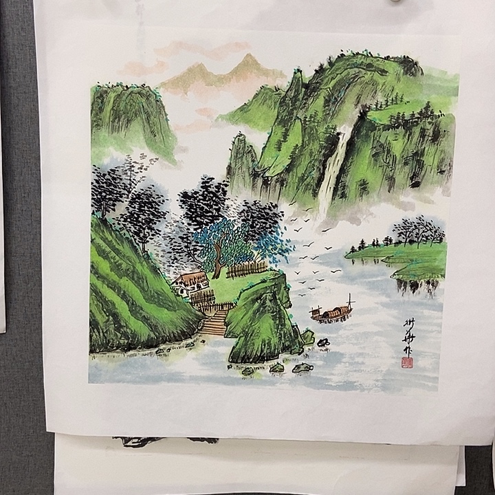 国画手寫手繪作品122
