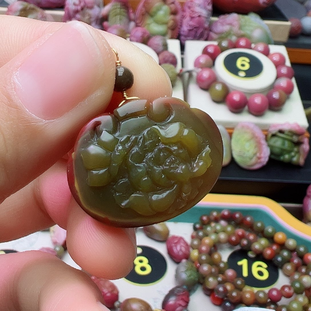 石英质玉珠宝奇石未镶嵌盐源