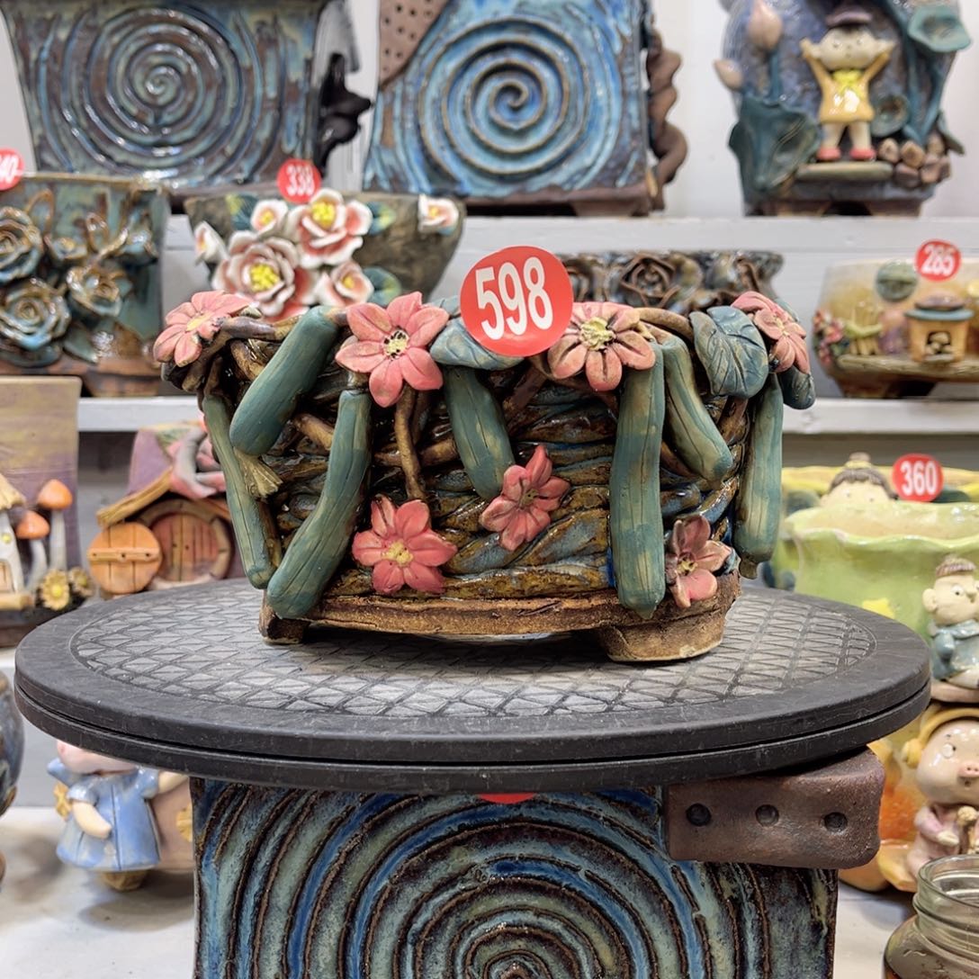 陶瓷福利598 号陶然花盆