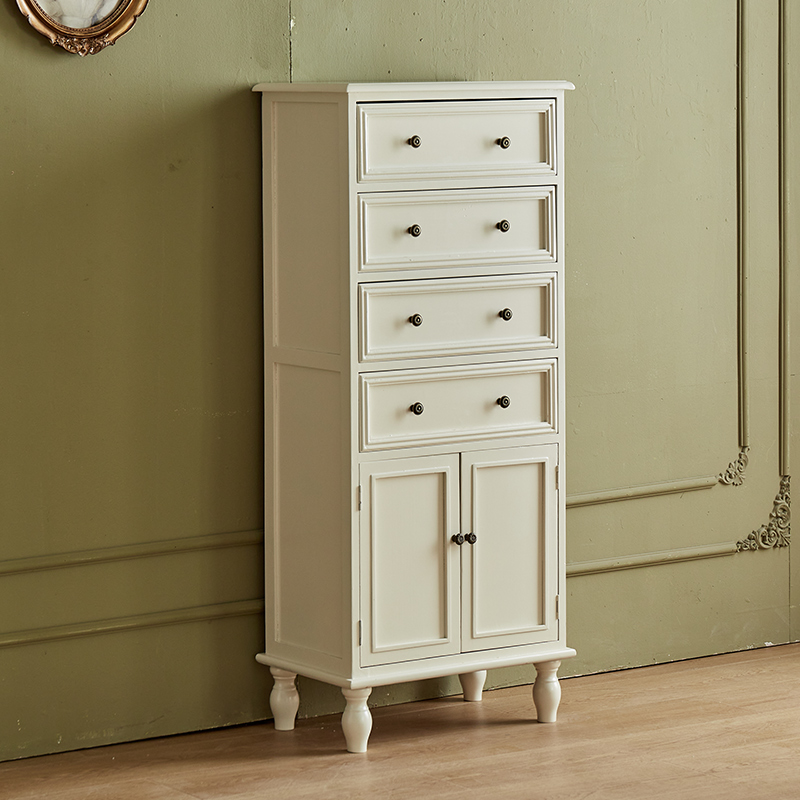 51*32*120多功能地图风格欧式斗柜客厅美式柜子餐边柜做旧家用