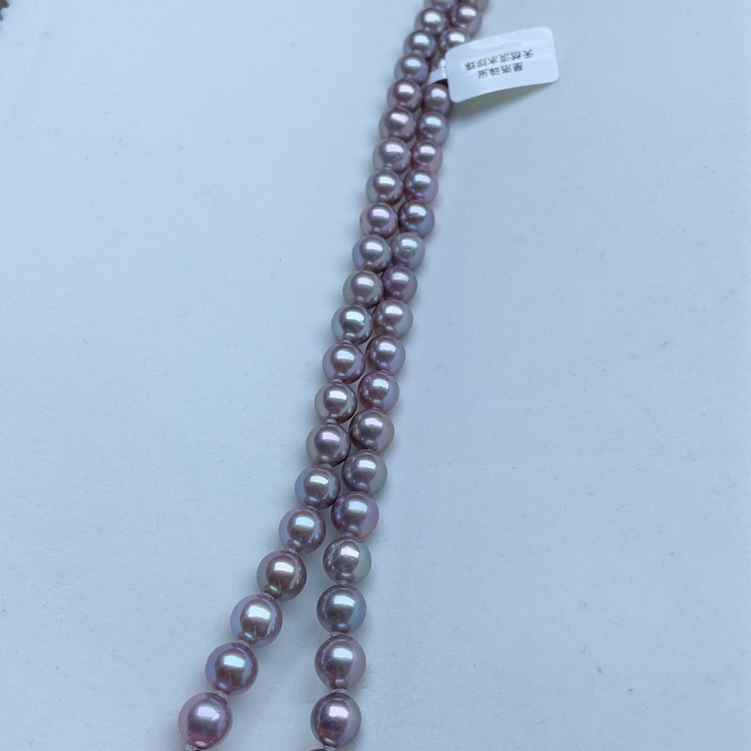 淡水珍珠颈饰银S925镶嵌