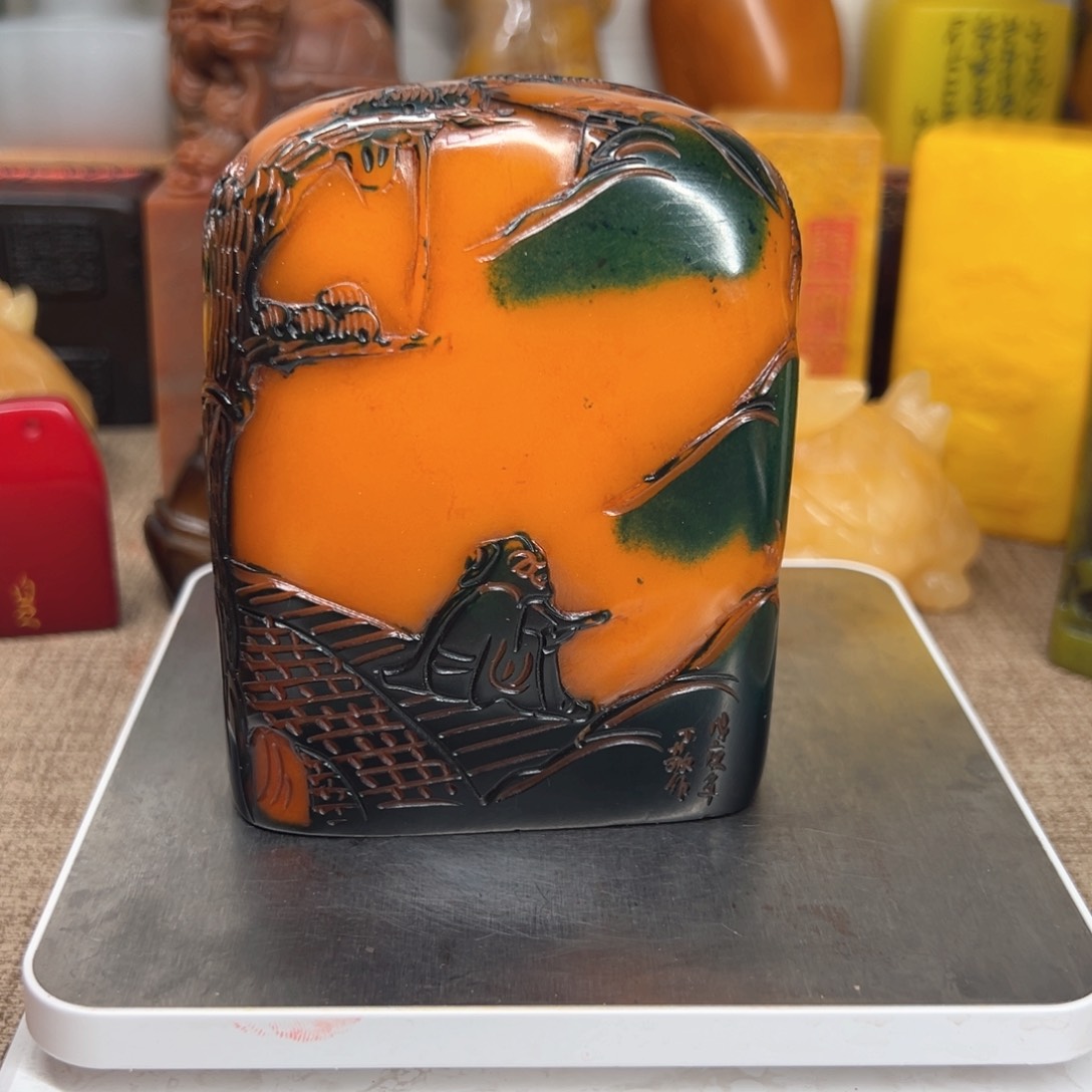 寿山石印石精品印章