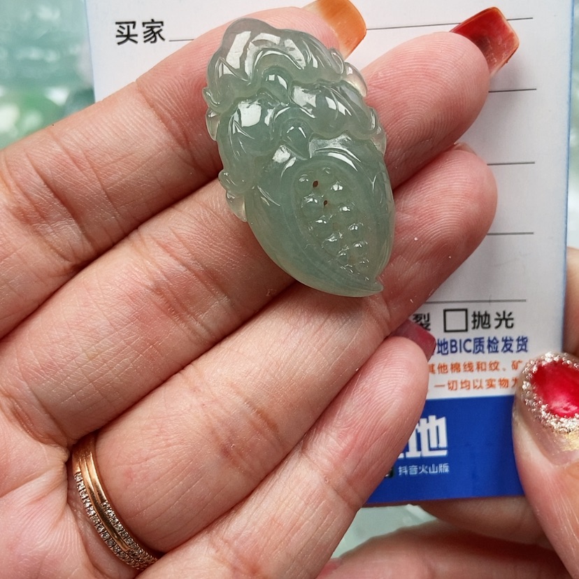 【闪购商品】翡翠颈饰未镶嵌有钱花