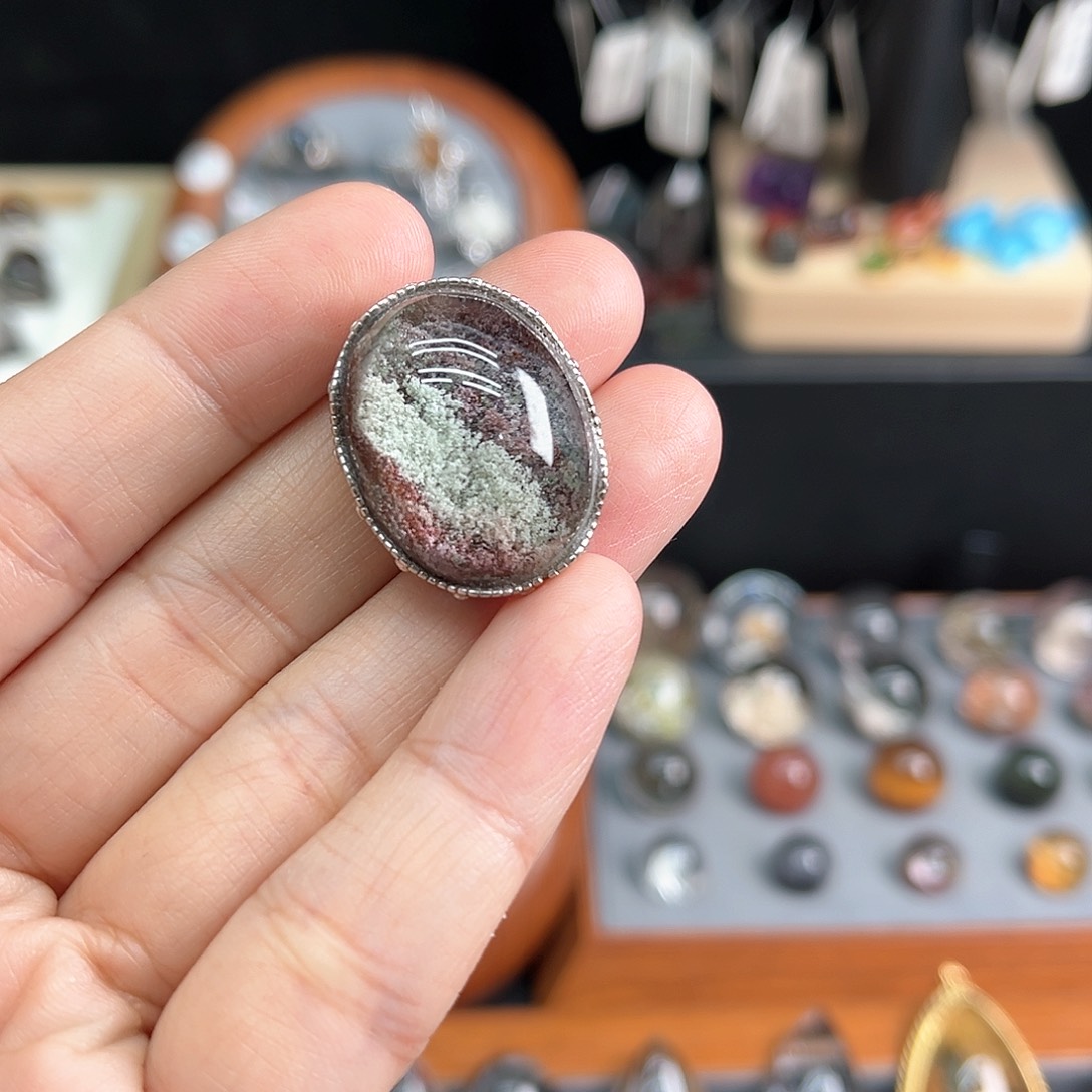 水晶配饰（魔盒）银S925镶嵌