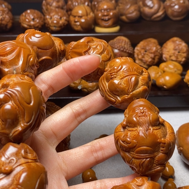 橄榄核手串/手链。***。橄榄核核雕