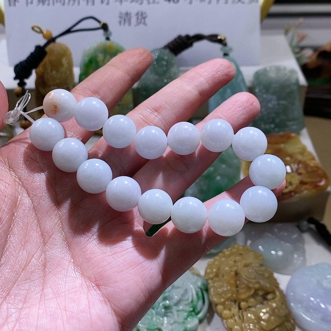 【闪购商品】翡翠颈饰未镶嵌手串